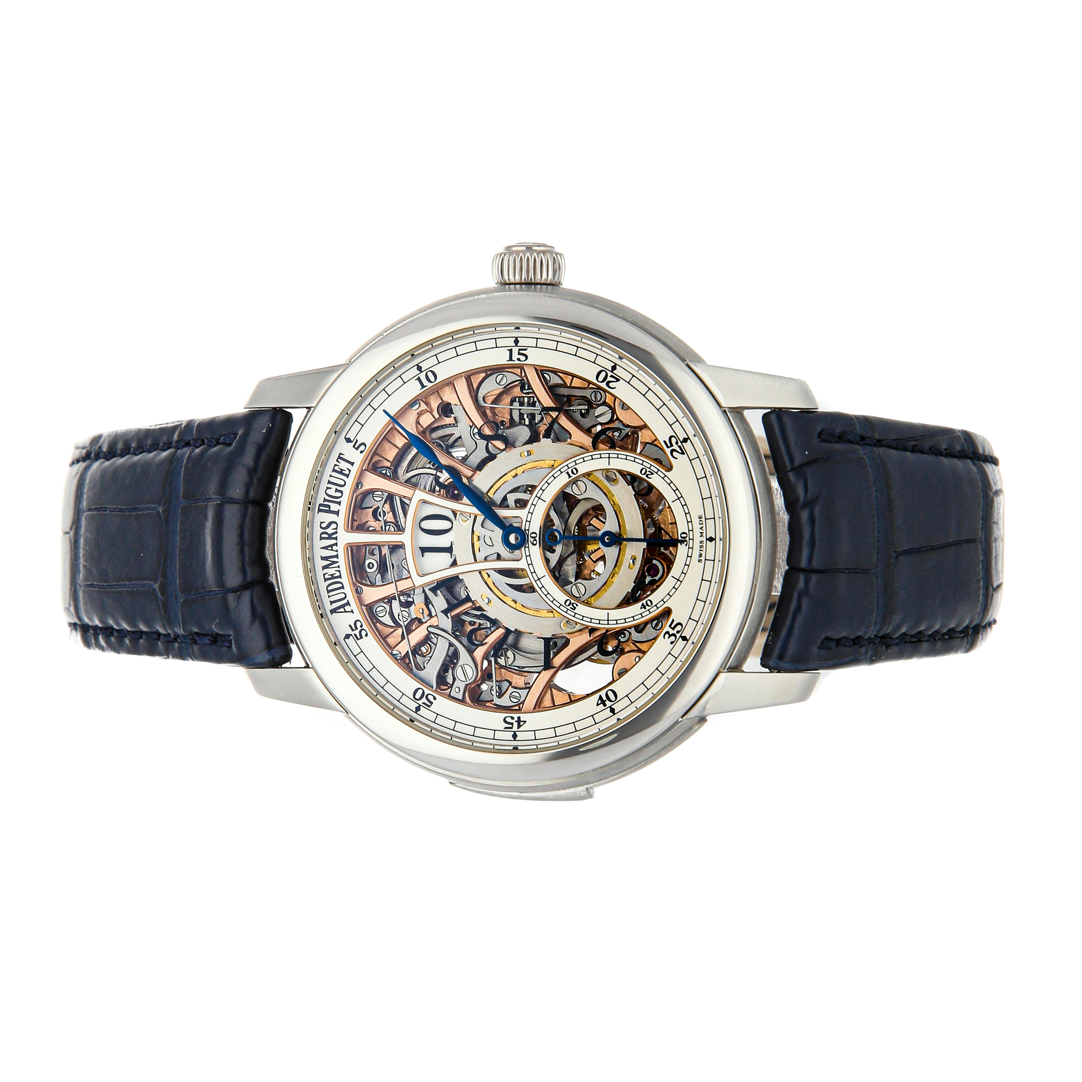 Audemars Piguet Jules Audemars Openworked Minute Repeater with